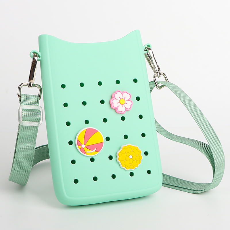 Silicone candy beach cell phone purse
