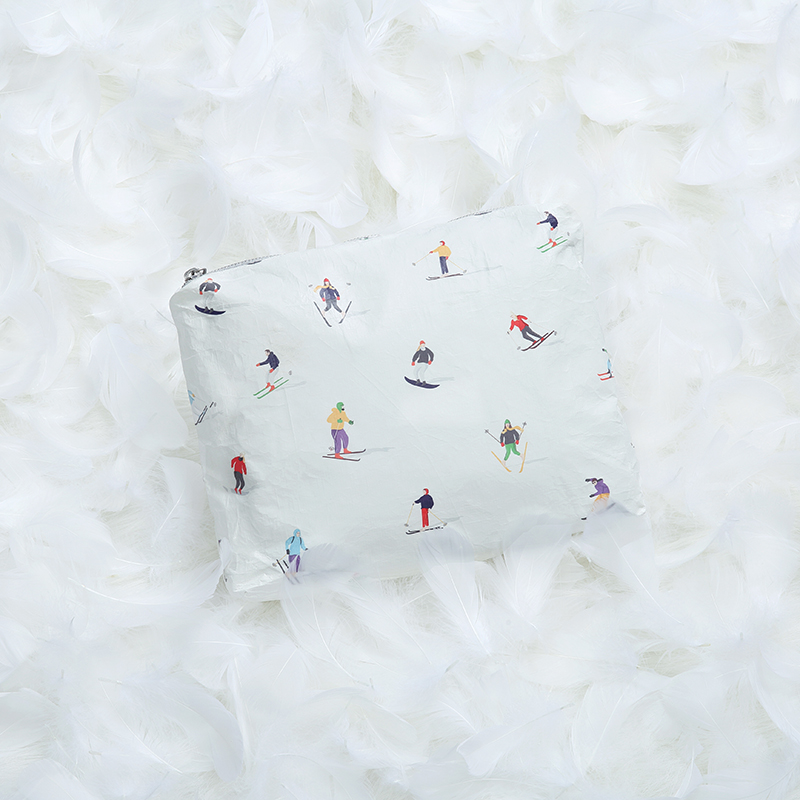 modello personalizzato moda trendy riutilizzabile Tyvek compongono il sacchetto cosmetico del sacchetto 