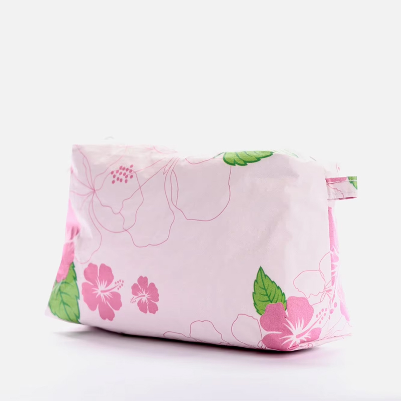 Custa Tyvek® alla moda resistente stampato personalizzato-borsa per trucco cosmetica ecologica ecologica