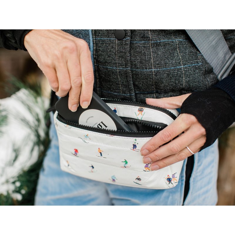 Marsupio alla moda per donne e uomini - Borsa a tracolla versatile per allenamento, viaggi e uso quotidiano