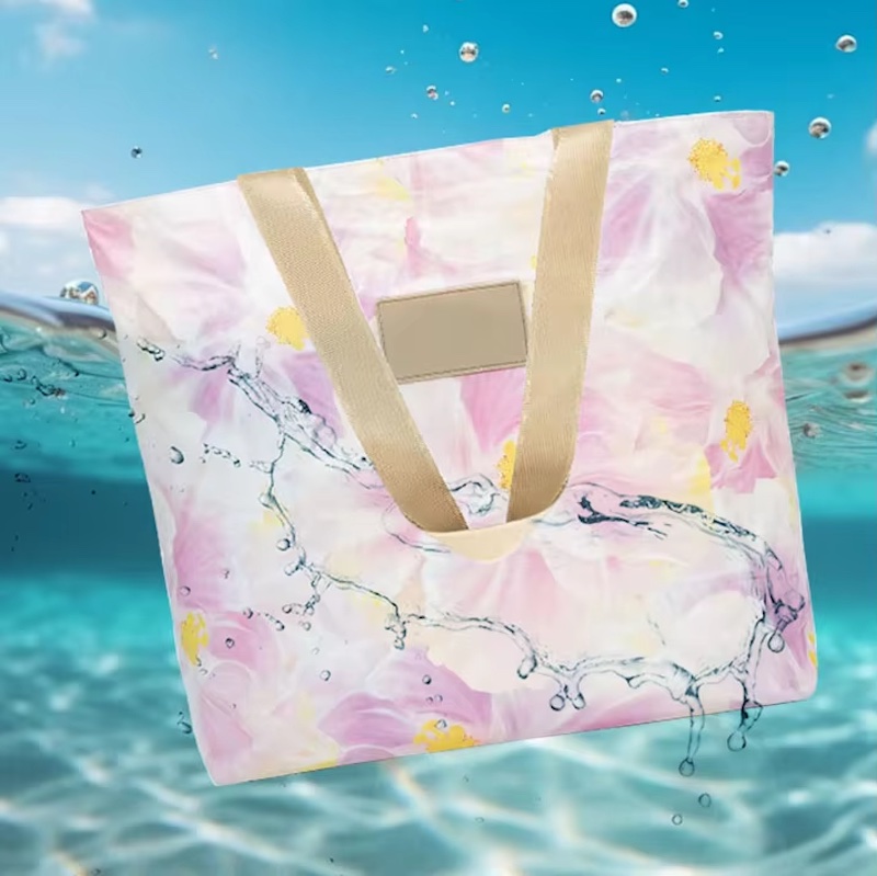 Borsa per la spesa personalizzata ecologica e impermeabile rivestita in Tyvek® DuPont™ – Borsa per la spesa di grande capacità